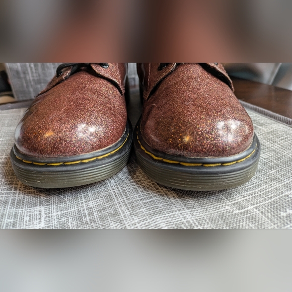 Dr. Martens 1460 Glitter Juniors Ankle Boots. Size 3 - Picture 7 of 11